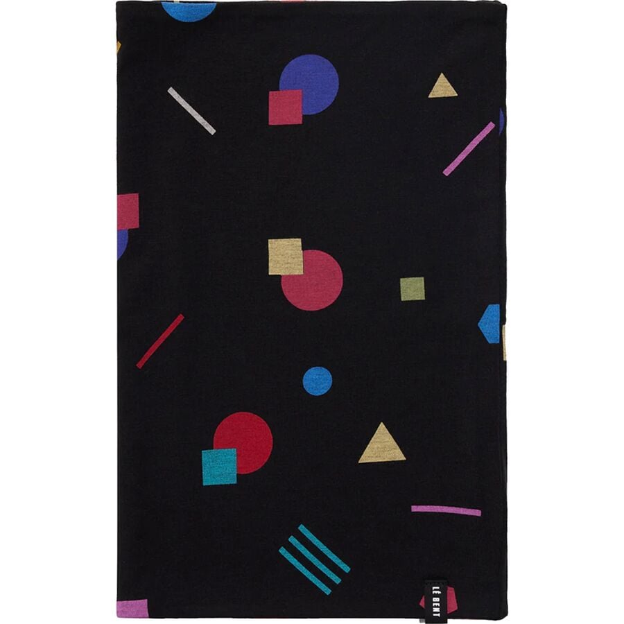 (取寄) キッズ コンフェティ ミッドウエイト ネック ゲイター - キッズ Le Bent kids Confetti Midweight Neck Gaiter - Kids' Black