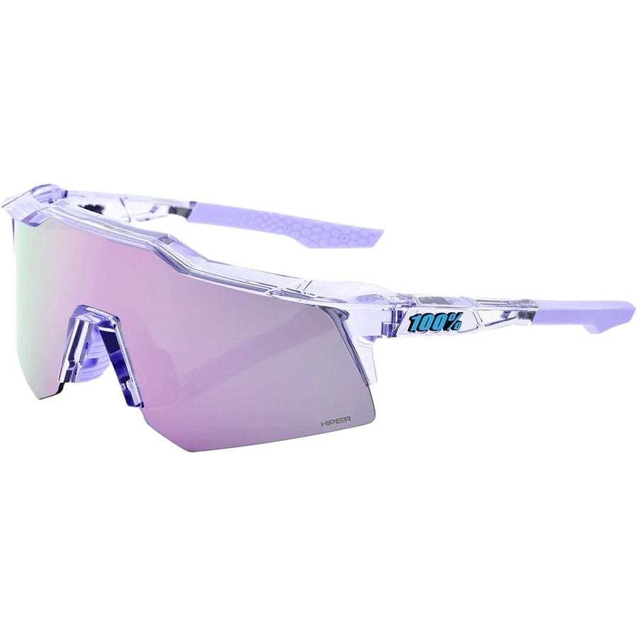 (取寄) 100% スピードクラフト XS サングラス 100% Speedcraft XS Sunglasses Polished Translucent Lavender