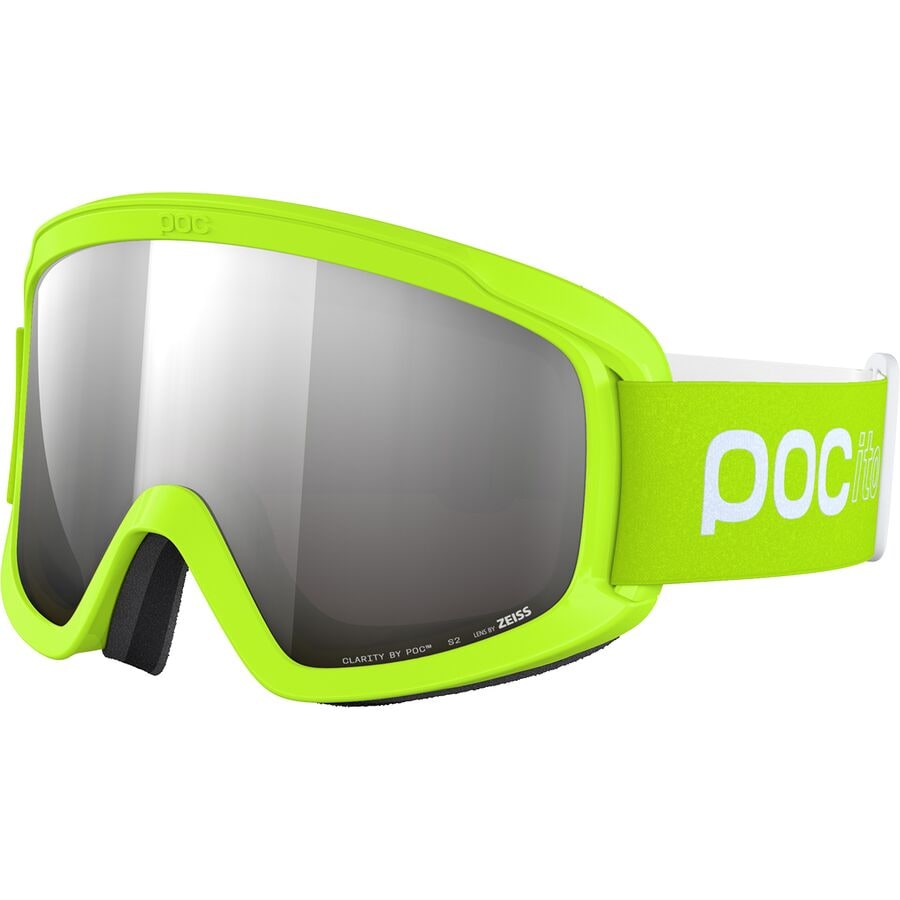 (取寄) POC キッズ ポシト オプシン ゴーグルズ - キッズ POC kids POCito Opsin Goggles - Kids' Fluorescent Yellow/Green/Partly Sunny Silverのサムネイル