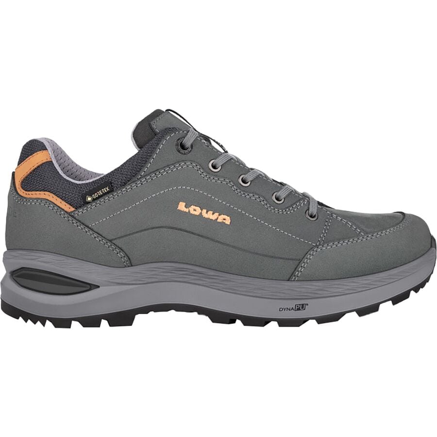 (取寄) ローバー レディース レネゲード エボ Gtx LO ハイキング シューズ - ウィメンズ Lowa women Renegade Evo GTX Lo Hiking Shoe - Women's Graphite/Apricot