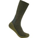 (取寄) メンズ フォース グリッド シンセティック-メリノ ウール ソック - メンズ Carhartt Gloves men Force Grid Synthetic-Merino Wool BlendCrew Sock - Men's Olive