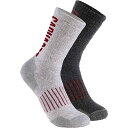 (取寄) メンズ シンセティック-ウール ブレンド ロゴ クルー ソック - 2-パック - メンズ Carhartt Gloves men Synthetic-Wool Blend Logo Crew Sock - 2-Pack - Men's Assorted 1