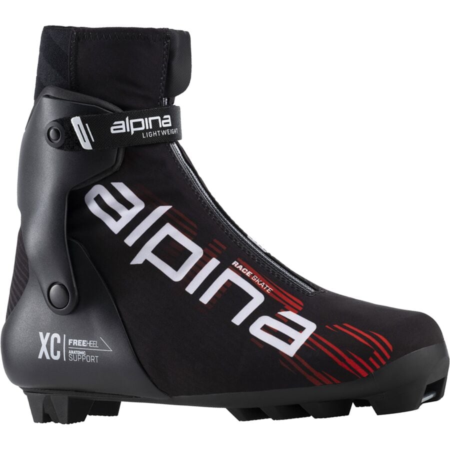 () ԥ 졼  ֡ - 2025 Alpina Race Skate Boot - 2025 Black/Red/...