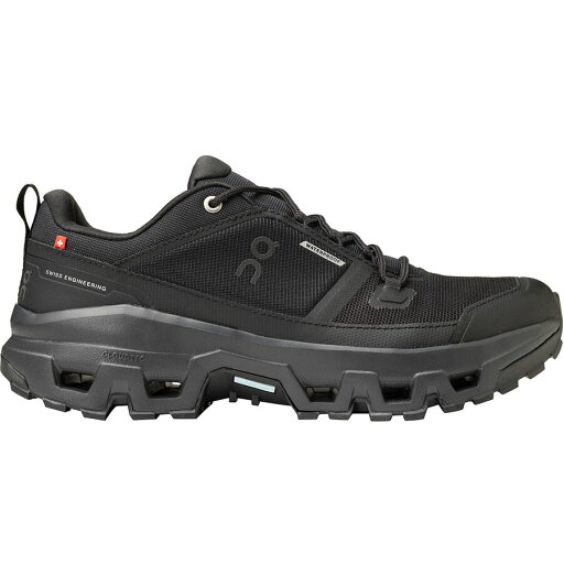 (取寄) オンランニング メンズ クラウドロック ロー ウォータープルーフ ハイキング シューズ - メンズ On Running men Cloudrock Low Waterproof Hiking Shoe - Men's Black/Black (取寄) オンランニング メンズ クラウドロック ロー ウォータープルーフ ハイキング シューズ - メンズ On Running men Cloudrock Low Waterproof Hiking Shoe - Men's Black/Black
