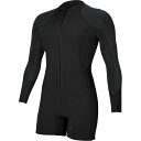 (取寄) オニール レディース ハイパーフリーク フル-ジップ ロングスリーブ サーフスーツ - ウィメンズ O'Neill women Hyperfreak Full-Zip Long-Sleeve Surfsuit - Women's Black/Black
