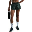(取寄) ナイキ レディース ワン ドライ-フィット 3インチ ブリーフ ライン ショート - ウィメンズ Nike women One Dri-Fit 3in Brief Lined Short - Women's Vintage Green/Reflective Silver(4)