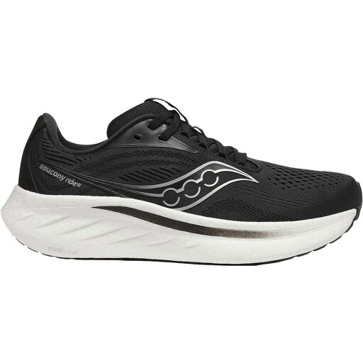 (取寄) サッカニー レディース ライド 18 ランニング シューズ - ウィメンズ Saucony women Ride 18 Running Shoe - Women's Black/White (取寄) サッカニー レディース ライド 18 ランニング シューズ - ウィメンズ Saucony women Ride 18 Running Shoe - Women's Black/White