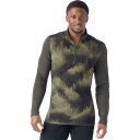 (取寄) スマートウール メンズ クラシック サーマル メリノ 1/4-ジップ ベース レイヤー - メンズ Smartwool men Classic Thermal Merino 1/4-Zip Base Layer - Men's North Woods Foggy Pines