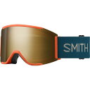 (取寄) スミス スクアッド マグ ゴーグルズ Smith Squad MAG Goggles Rust/ChromaPop Sun Black Gold Mirror