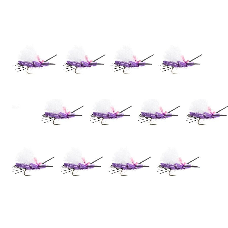 () 󥿥ʥե饤ѥˡ ϥ-ӥ ߥ ӡ - 12-ѥå Montana Fly Company Hi-Vis M...