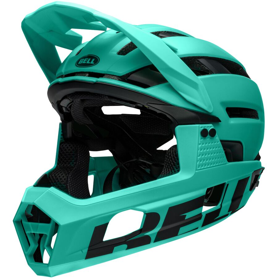 (取寄) ベル スーパー エアー R ミプス ヘルメット Bell Super Air R Mips Helmet Matte Turquoise/Black