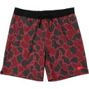 (取寄) メンズ スタンダード イシュー エラスティック ショート - メンズ Florence Marine X men Standard Issue Elastic Short - Men's Maroon Camo(4)