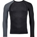 (取寄) オルトボックス メンズ 120 コンプ ライト ロングスリーブ トップ - メンズ Ortovox men 120 Comp Light Long-Sleeve Top - Men's Black Raven 2