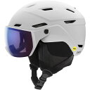 (取寄) スミス サーベイ ミプス ヘルメット Smith Survey Mips Helmet Matte White/Photochromic Rose F...