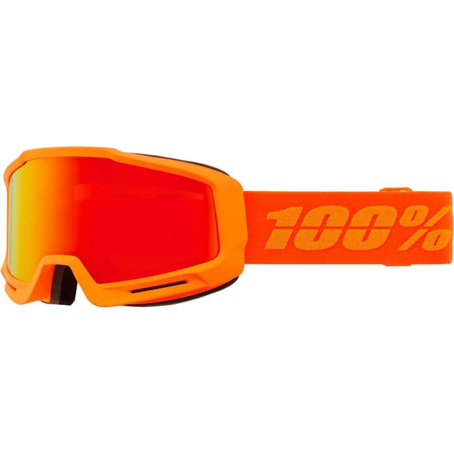 (取寄) 100% オカン ゴーグル 100% Okan Goggle Fluo Orange/Mirror Red