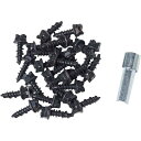 (取寄) オービス ポジ-グリップ スクリュー イン スタッズ - 24-パック Orvis Posigrip Screw In Studs - 24-Pack Black