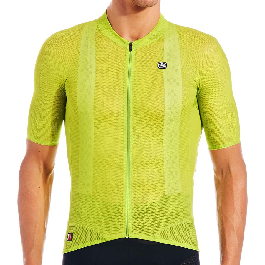 (取寄) ジョルダーナ メンズ FR-C ショートスリーブ プロ ライト ジャージ - メンズ Giordana men FR-C Short-Sleeve Pro Lyte Jersey - Men's Acid Green