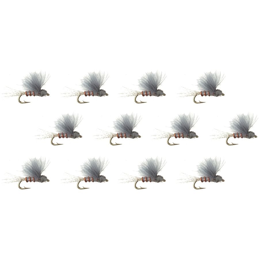 () 󥿥ʥե饤ѥˡ RS2 - 12-ѥå Montana Fly Company RS2 - 12-Pack Grey