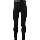 (取寄) ヘリーハンセン メンズ リファ メリノ ミッドウエイト パンツ - メンズ Helly Hansen men Lifa Merino Midweight Pant - Men's Black