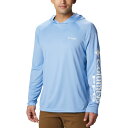 (取寄) コロンビア メンズ ターミナル タックル プルオーバー パーカー - メンズ Columbia men Terminal Tackle Pullover Hoodie - Men's White Cap/White Logo