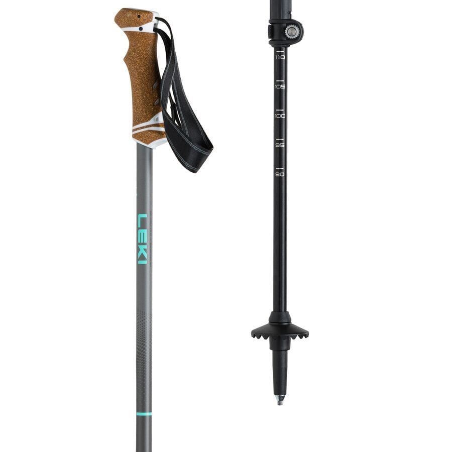 (取寄) レキ レディース ラサ トレッキング ポールズ - ウィメンズ LEKI women Lhasa Trekking Poles - Women's Anthracite/Red