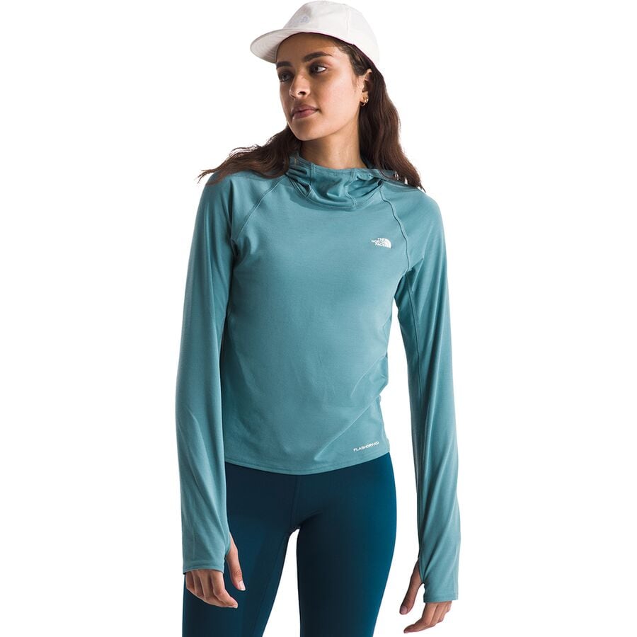 (取寄) ノースフェイス レディース アドベンチャー サン ブーディ - ウィメンズ The North Face women Adventure Sun Hoodie - Women's Algae Blue