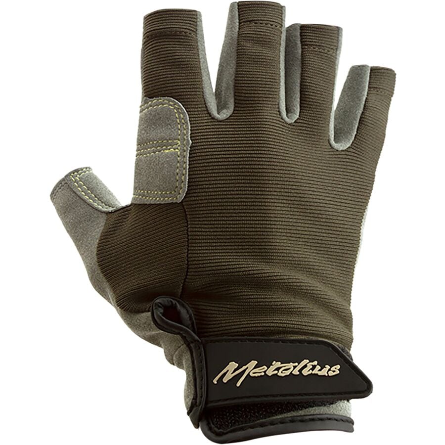 () ȥꥦ 3/4  ӥ쥤  Metolius 3/4 Talon Belay Glove Gray/Olive