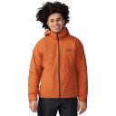(取寄) マウンテンハードウェア メンズ ストレッチ オゾニック インサレーテッド ジャケット - メンズ Mountain Hardwear men Stretch Ozonic Insulated Jacket - Men's Raw Carnelian(4)
