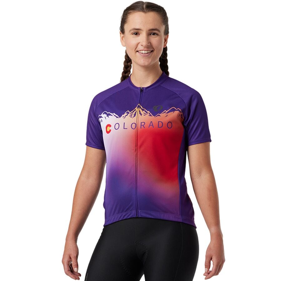 (取寄) パールイズミ レディース クラシック ジャージ - ウィメンズ PEARL iZUMi women Classic Jersey - Women's Dark Sea/Ss Wildflower