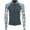 (取寄) オニール レディース バイア フル-ジップ ジャケット - ウィメンズ O'Neill women Bahia Full-Zip Jacket - Women's Shade/Palmtrop/Fdenim