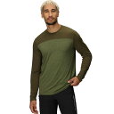 (取寄) アウトドア リサーチ メンズ フリーホイール ロングスリーブ ジャージ - メンズ Outdoor Research men Freewheel Long-Sleeve Jersey - Men's Dark Olive/Willow Heather