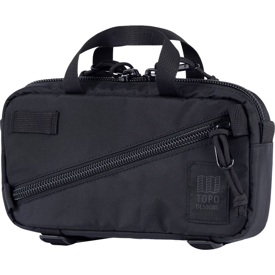 () ȥݥǥ ߥ 1L å ѥå Topo Designs Mini 1L Quick Pack Black/Black