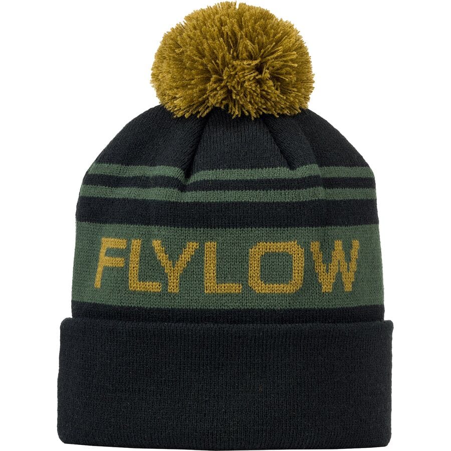 () ե饤 OG ݥ ӡˡ Flylow OG Pom Beanie Black/Evergreen