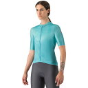 (取寄) カステリ レディース ファンタジア ショートスリーブ ジャージ - ウィメンズ Castelli women Fantasia Short-Sleeve Jersey - Women's Pool Blue(4)