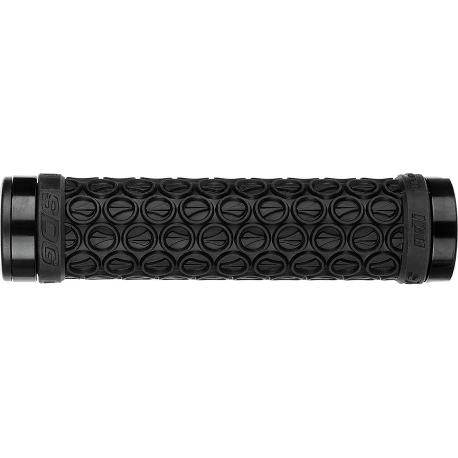 (取寄) SDGコンポーネント ハンソロ ロック-オン グリップス SDG Components Hansolo Lock-On Grips Black/Black Ano Lock Rings