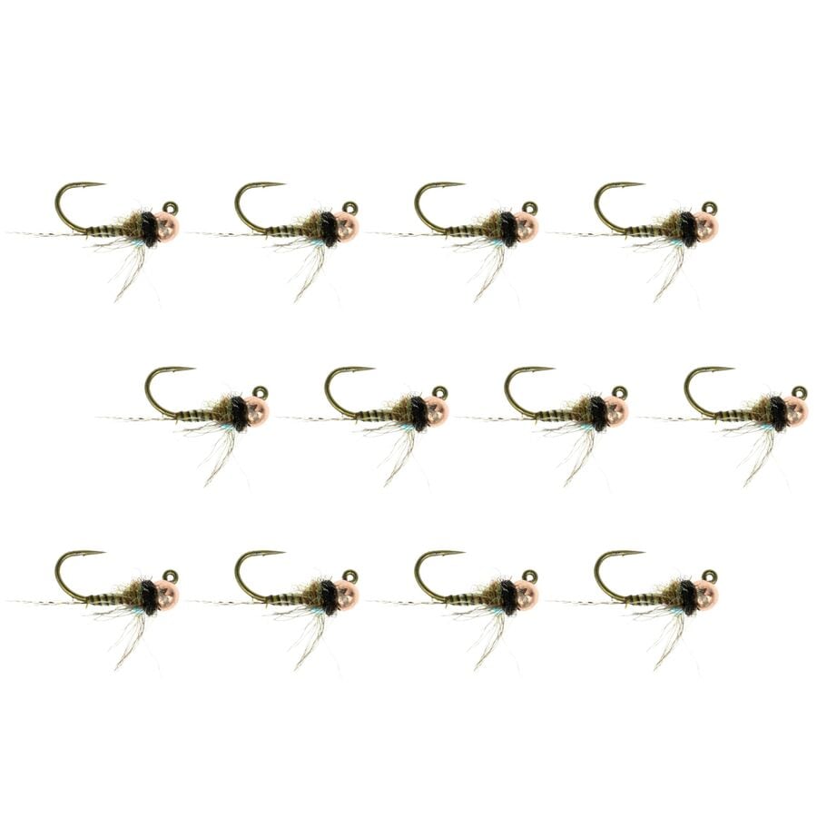 () ץ  ߥ ᥤ Tb 12-ѥå Umpqua Jiggy Micro May TB 12-Pack Olive
