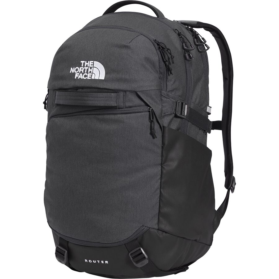 (取寄) ノースフェイス ルーター 40L バックパック The North Face Router 40L Backpack Asphalt Grey Light Heather/TNF Black-NPF