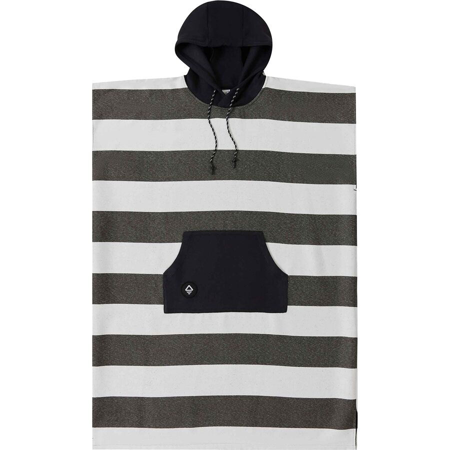() Υޥǥå 󥸥 ݥ Nomadix Changing Poncho Stripes Noll Black