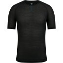 (取寄) ラファ メンズ メリノ ライトウェイト ショートスリーブ ベース レイヤー - メンズ Rapha men Merino Lightweight Short-Sleeve Base Layer - Men's Black/Black