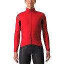 (取寄) カステリ メンズ ペルフェット ロース コンバーチブル ジャケット - メンズ Castelli men Perfetto RoS Convertible Jacket - Men's Rich Red/Black Reflex