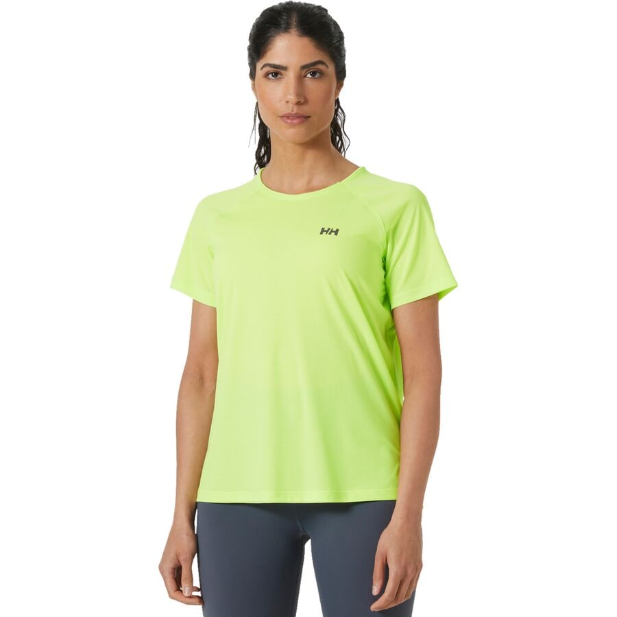(取寄) ヘリーハンセン レディース トレイル ショートスリーブ T-シャツ - ウィメンズ Helly Hansen women Trail Short-Sleeve T-Shirt - Women's Sharp Green