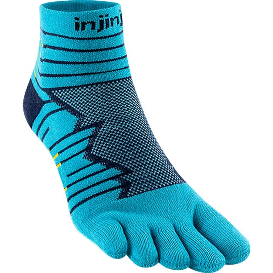 () 󥸥  ƥ˥ ߥ-롼 å Injinji Run Technical Mini-Crew Sock Pa...