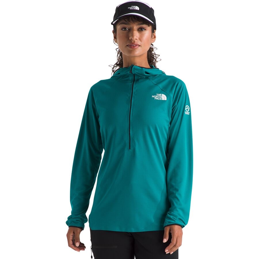 (取寄) ノースフェイス レディース サミット ダイレクト サン ブーディ - ウィメンズ The North Face women Summit Direct Sun Hoodie - Women's Deep Teal