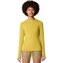 (取寄) マウンテンハードウェア レディース クレーター レイク ロング-スローブ パーカー - ウィメンズ Mountain Hardwear women Crater Lake Long-Sleeve Hoodie - Women's Bright Olive(4)