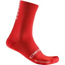 (取寄) カステリ メンズ リ-サイクル サーマル 18 ソック - メンズ Castelli men Re-Cycle Thermal 18 Sock - Men's Red
