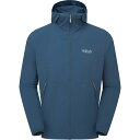(取寄) ラブ メンズ ボレアリス フル-ジップ パーカー - メンズ Rab men Borealis Full-Zip Hoodie - Men's Tempest Blue(4)