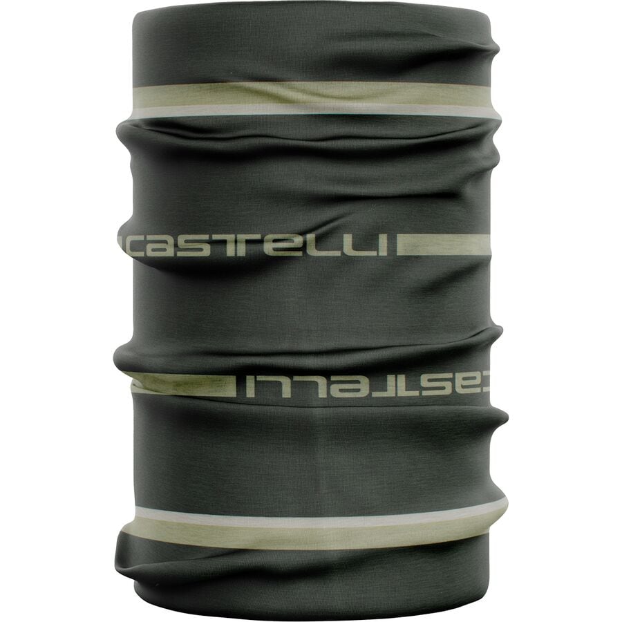 (取寄) カステリ コモ ネック ウォーマー Castelli Como Neck Warmer Military Green/Green Tea/Chalk