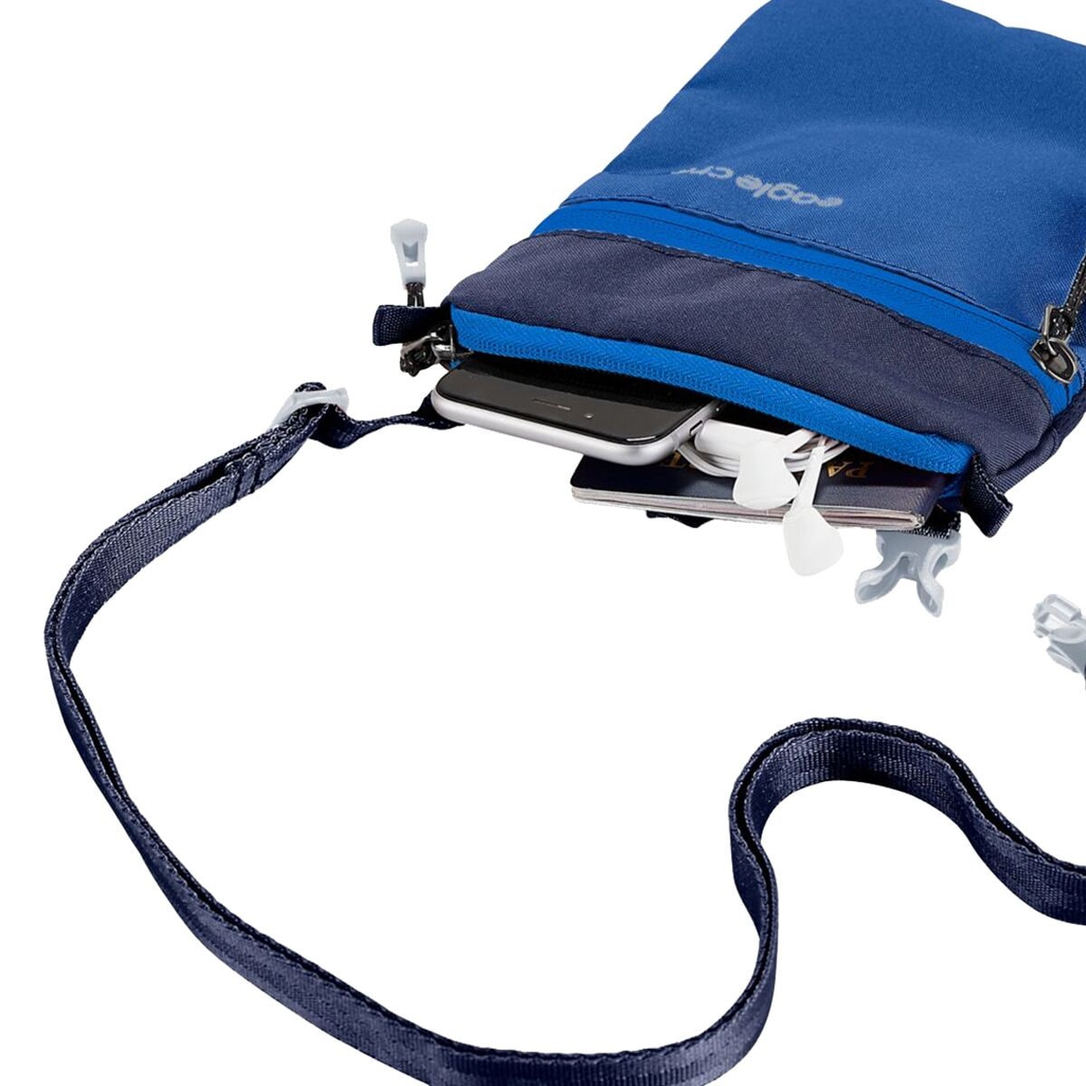 (取寄) イーグルクリーク スタッシュ ネック ポーチ Eagle Creek Stash Neck Pouch Aizome Blue