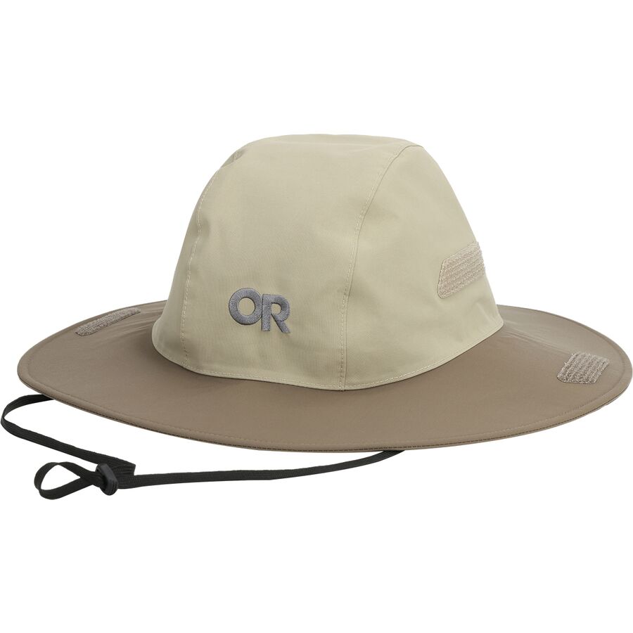 (取寄) アウトドア リサーチ シアトル レイン ハット Outdoor Research Seattle Rain Hat Pro Khaki/Morel