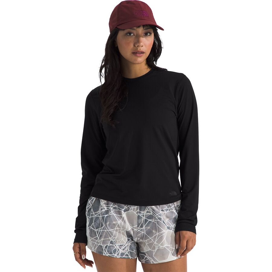 (取寄) ノースフェイス レディース デューン スカイ ロング-スローブ シャツ - ウィメンズ The North Face women Dune Sky Long-Sleeve Shirt - Women's TNF Black